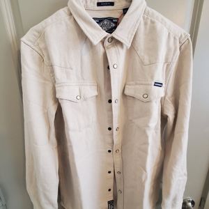 Superdry Ecru Denim Shirt